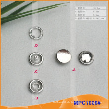 Prong Snap Button mit Nickel Free Metal Cap MPC1006